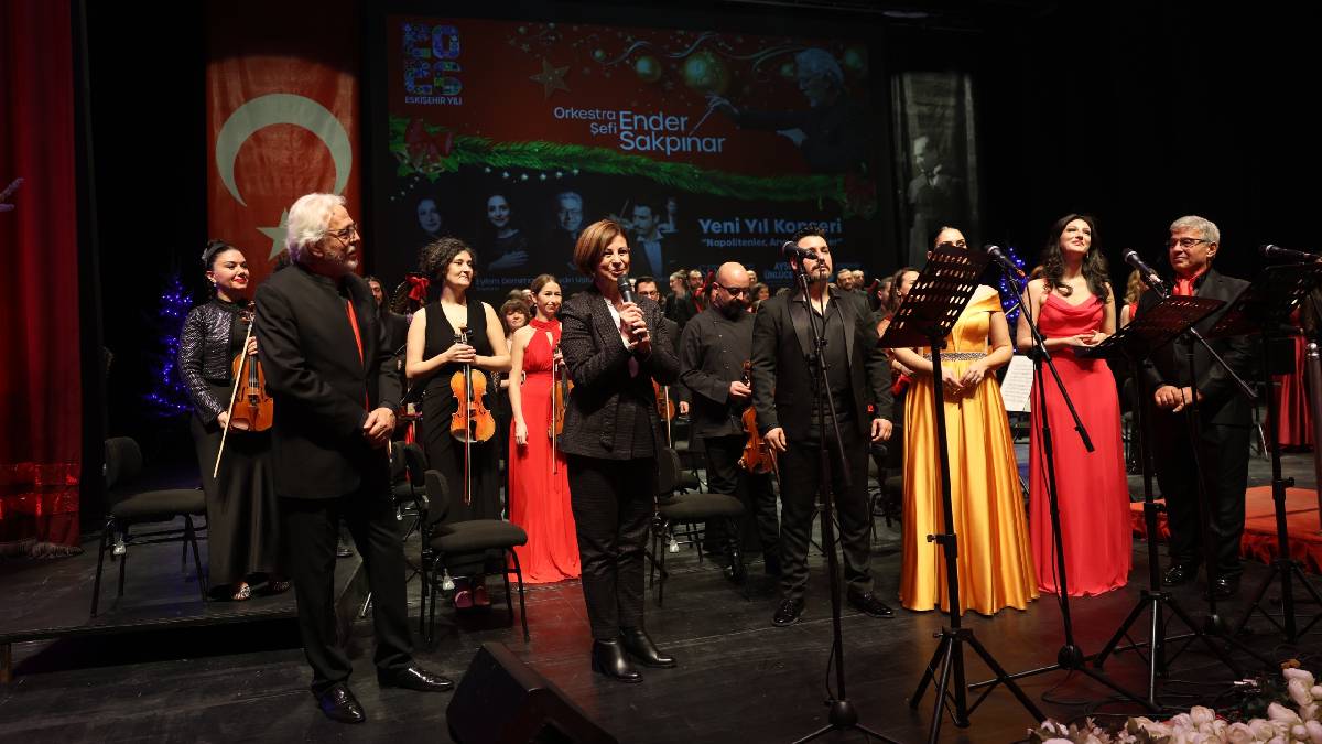 Senfoni orkestrası 2025’e unutulmaz bir yeni yıl konseriyle veda etti