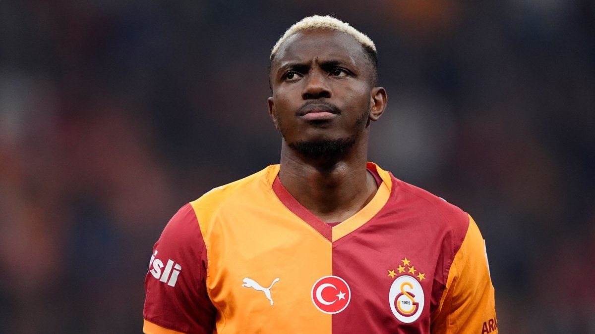 Galatasaray'ın yıldızı Osimhen 2025 yılına damga vurdu: Messi'yi geride bıraktı
