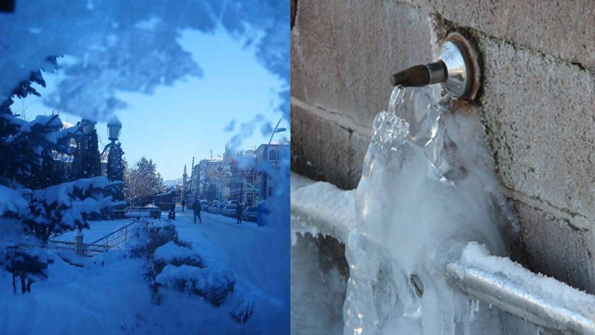 Dondurucu soğuklar tüm Türkiye’yi etkisi altına aldı, en soğuk şehir seçildi! Sıcaklık eksi 30 dereceye kadar düştü