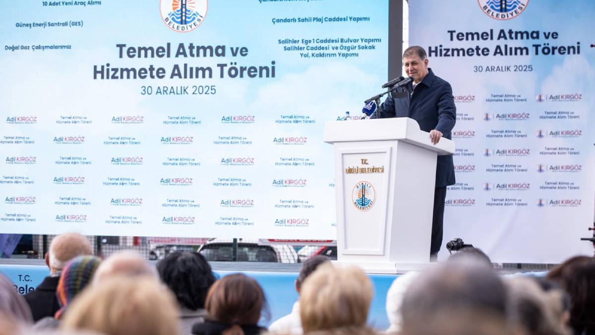 Başkan Tugay’dan Dikili’ye 2026 müjdesi: Otogar ve arıtma tesisi yatırımları başlıyor