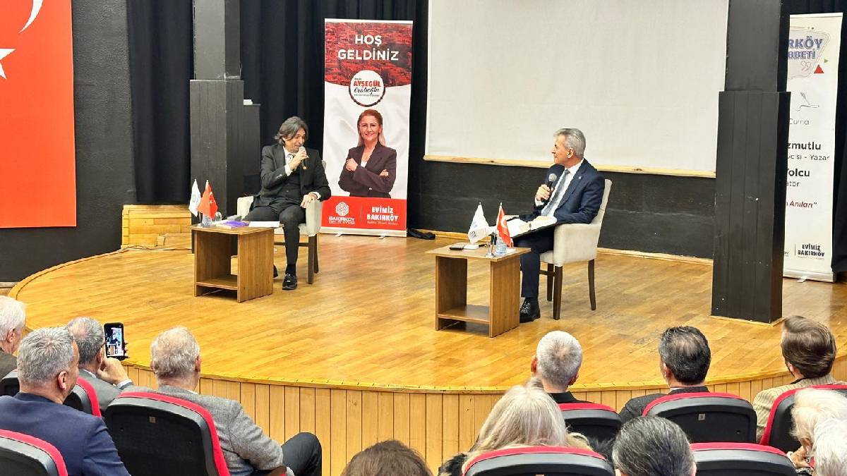 İsmail Özmutlu Bakırköylülerle adalet üzerine konuştu