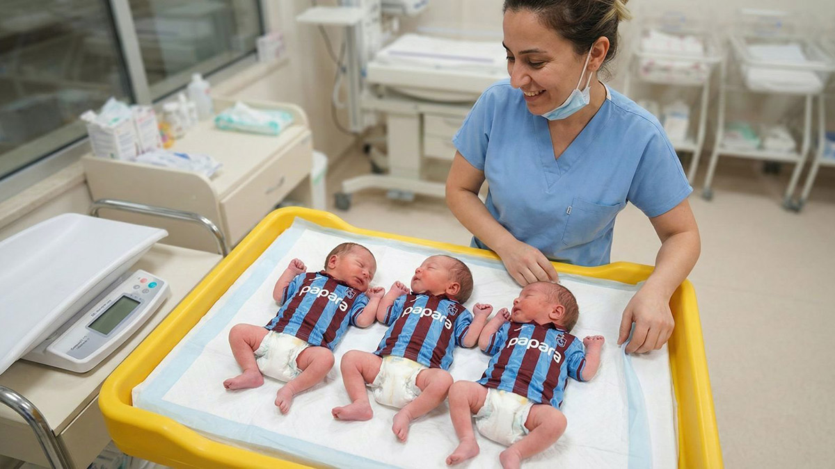 Trabzon'da dünyaya gelen her bebeğe Trabzonspor forması