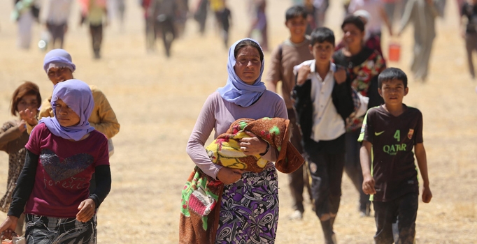 IŞİD tehdidi Yezidilere hayat 
hakkı tanımıyor