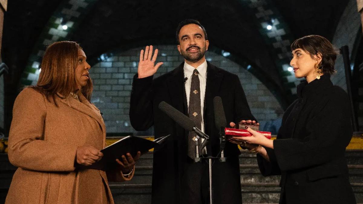 Zohran Mamdani New York başkanlığı için Kur’an-ı Kerim üzerine yemin etti