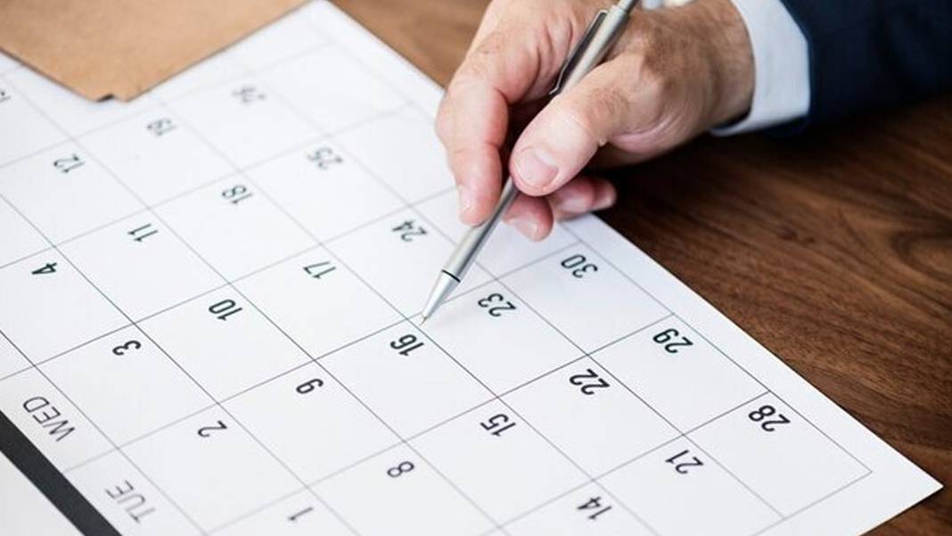 2026 yılı resmi ve dini tatil takvimi belli oldu