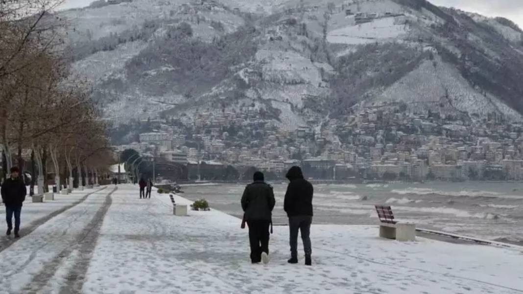 Ordu'da kar engeli: 16 ilçede tam, 2 ilçede kısmi tatil kararı