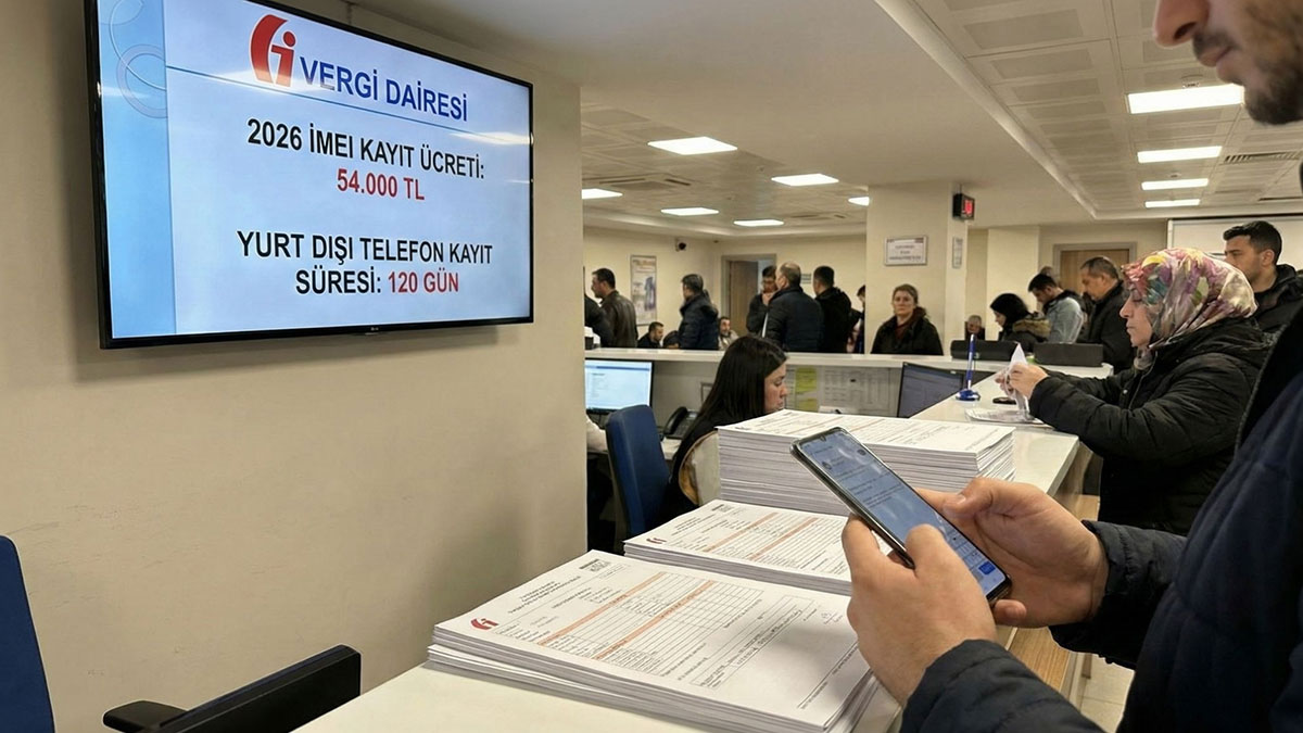 2026 yılı için IMEI kayıt ücreti pes dedirtti! Yurt dışı telefon kayıt süresi de belli oldu