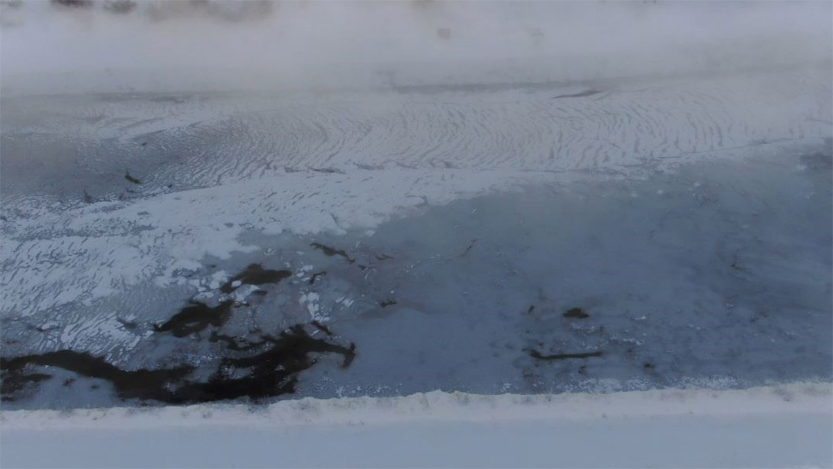 Sivas'ta Sibirya soğukları: Hava sıcaklığı eksi 19 dereceye düştü, Kızılırmak dondu