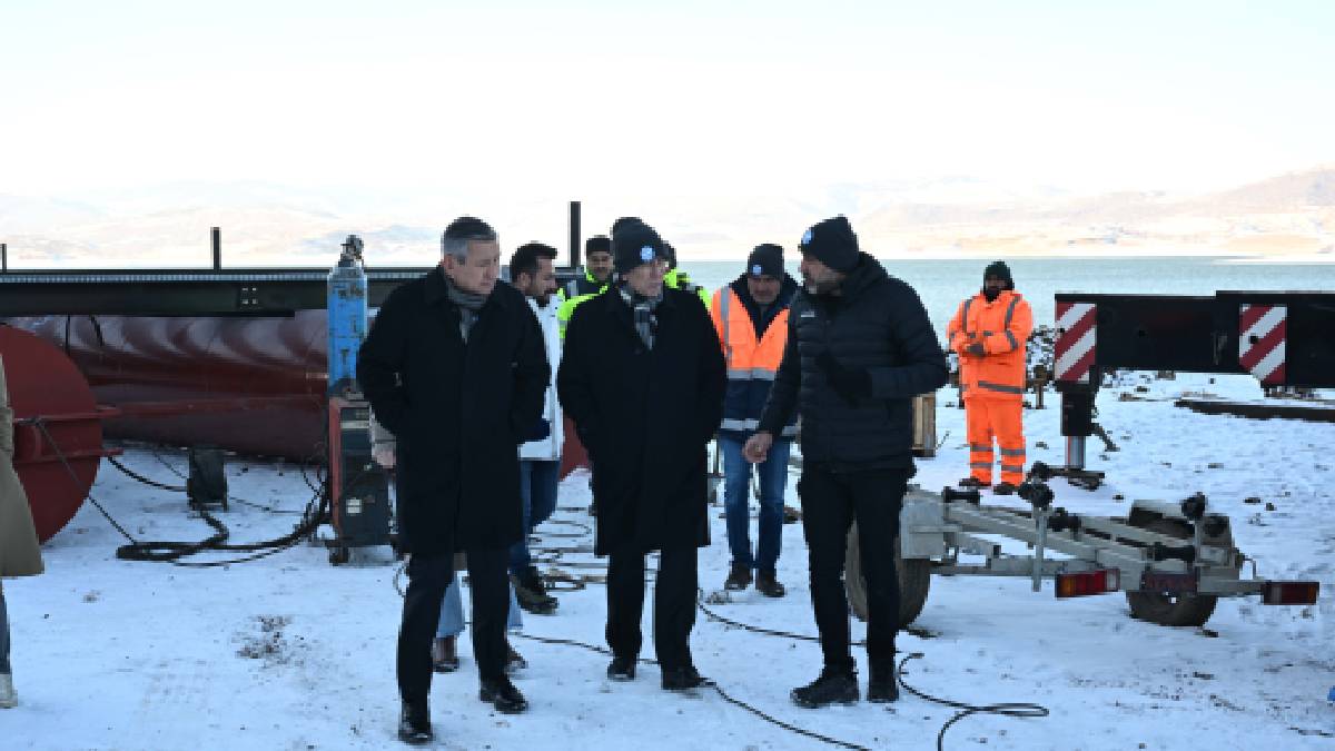 Mansur Yavaş Çamlıdere ve Eğrekkaya barajlarındaki çalışmaları yerinde inceledi