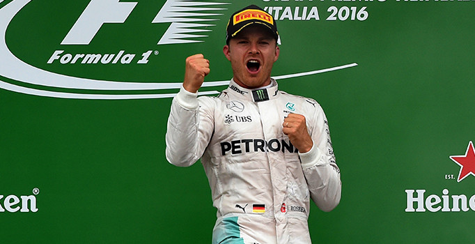 Nico Rosberg İtalya'da ilk kez kazandı