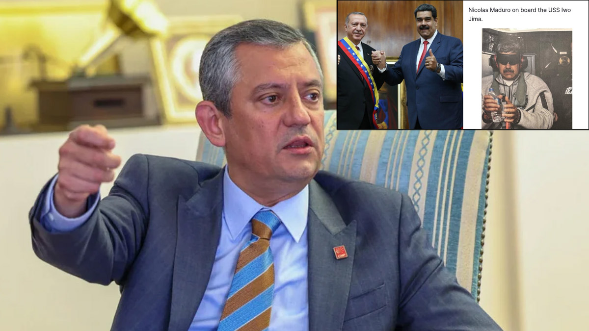 Özel'den Erdoğan'a Maduro tepkisi: 'Bu fotoğraf karşısında susuyorsun'