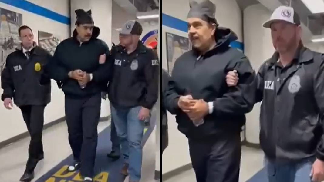 Maduro'nun New York'taki yeni görüntüsü ortaya çıktı: İyi geceler, mutlu yıllar