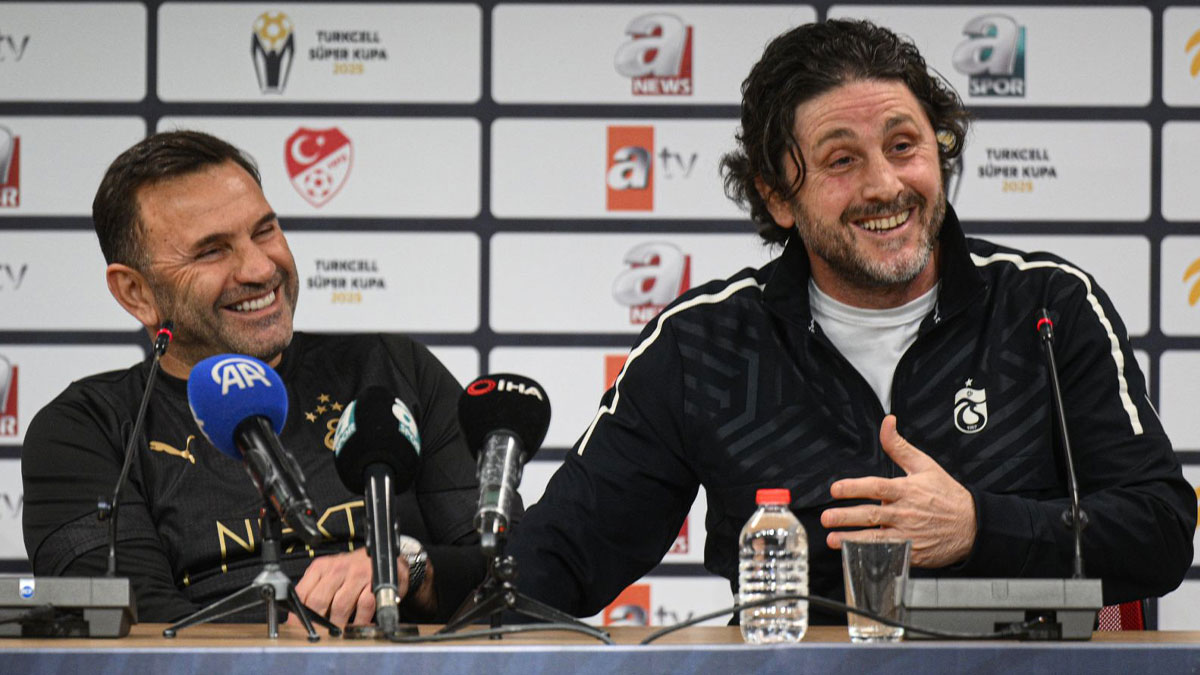 Süper Kupa öncesi Fatih Tekke ve Okan Buruk arasında güldüren diyalog: O kadar para bende olsa...