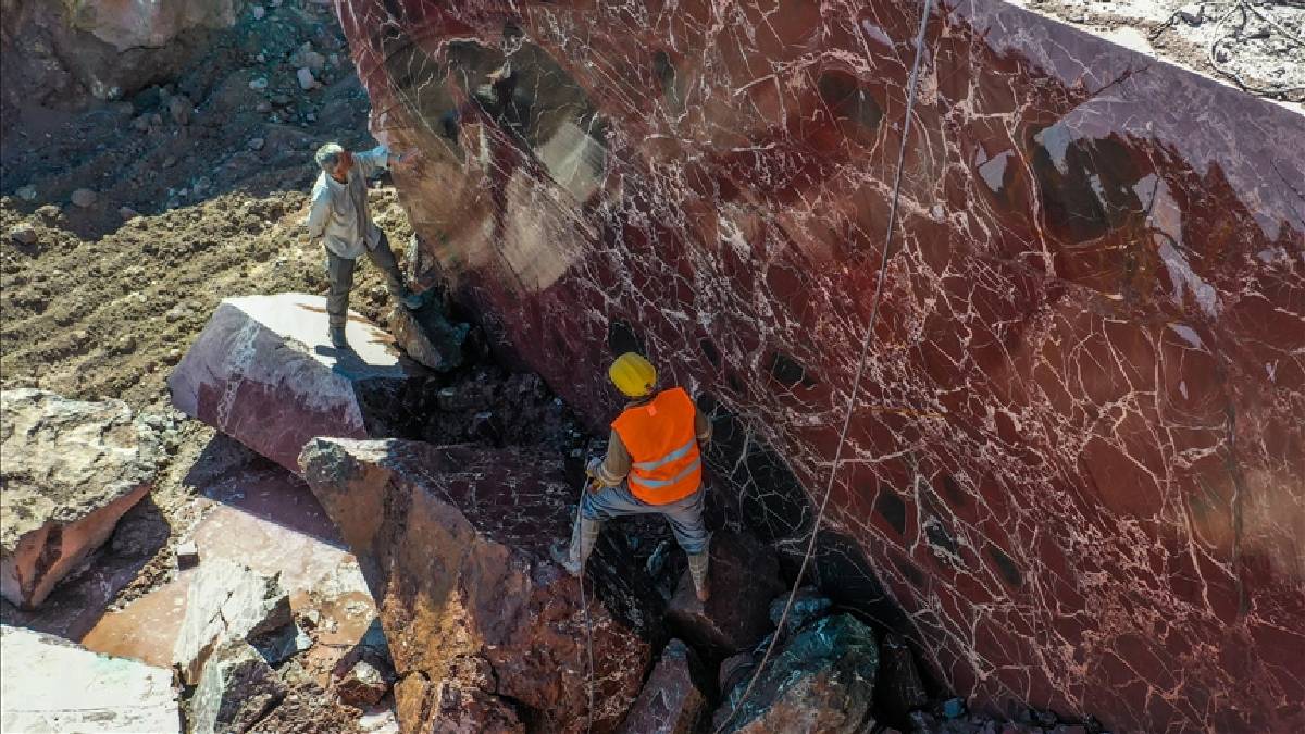 ‘İtalyan Mermeri’ olarak biliniyor, Türkiye’den çıkarıldığını kimse bilmiyor! Elazığ Vişnesi evinize hava katacak