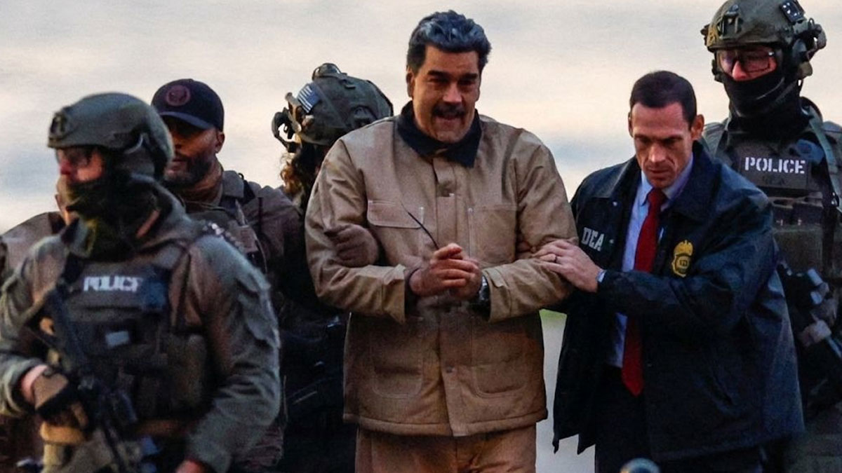 Maduro New York'ta hakim karşısına çıkıyor: İşte helikoptere binme anları