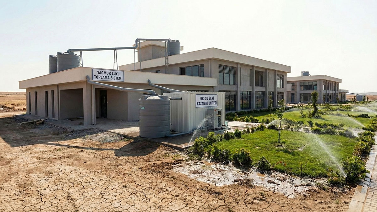 Yağmur suyunu toplamayan, ruhsat alamayacak!