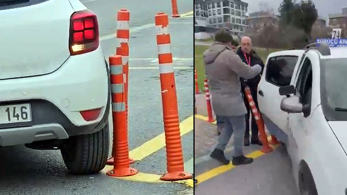 Avcılar’da ehliyet sınavı sonrası tartışma: 7'nci kez kaldı, görevlilere tepki gösterdi