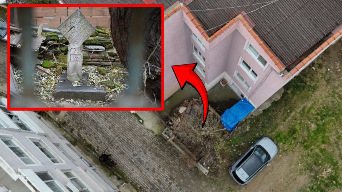 Edirne'de tarihe saygısızlık! 16. yüzyıldan kalma kabir apartman bahçesinde kaderine terk edildi!