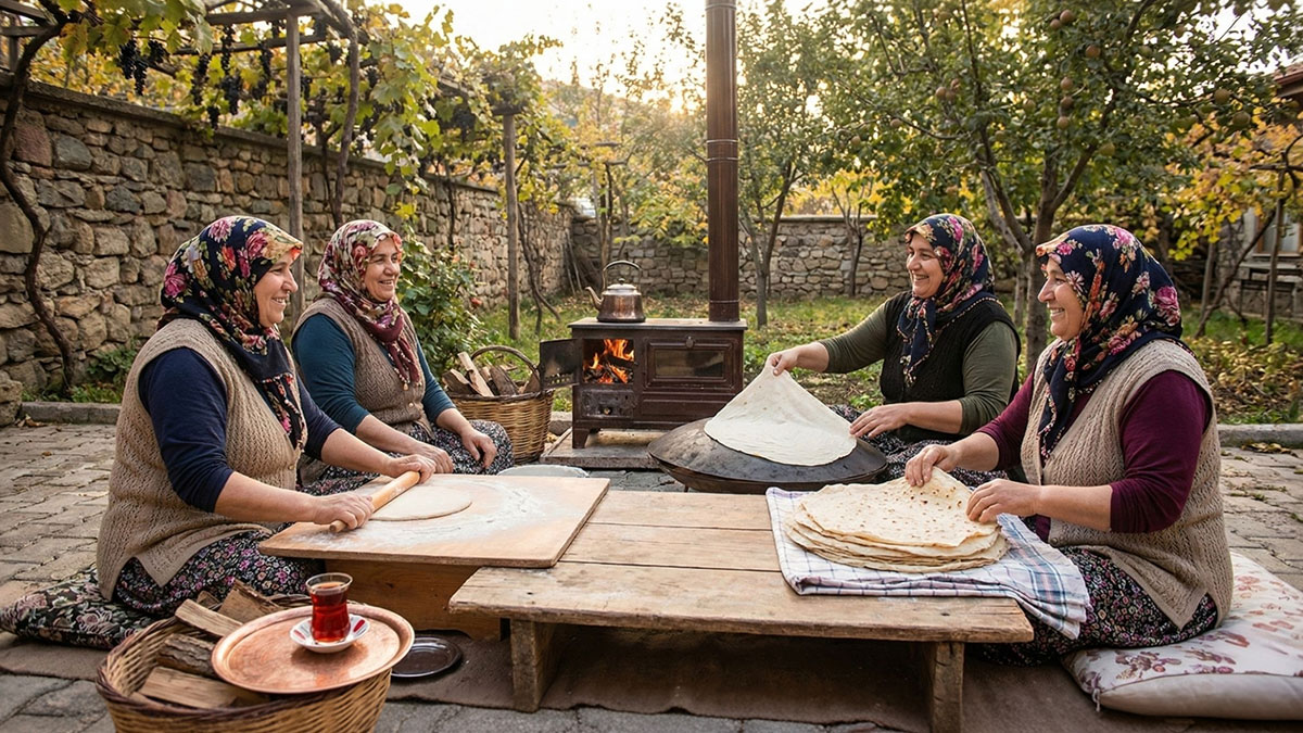 Altın fiyatları artınca kadınlar çareyi yufkada buldu!