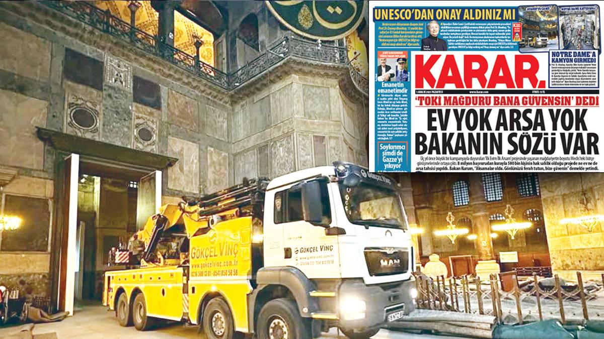 Ayasofya'da 'Notre Dame' savunması çöktü: Bakanlık Bilim Kurulu'nu yalanladı