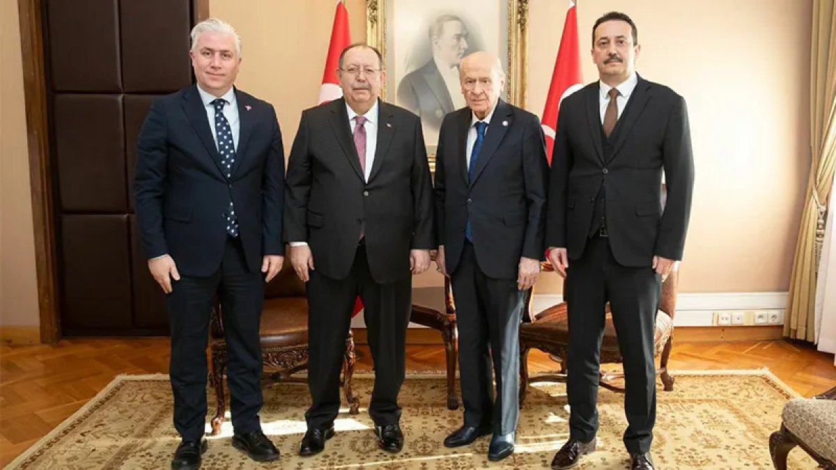 YSK Başkanı Yener'den, Bahçeli'ye ziyaret