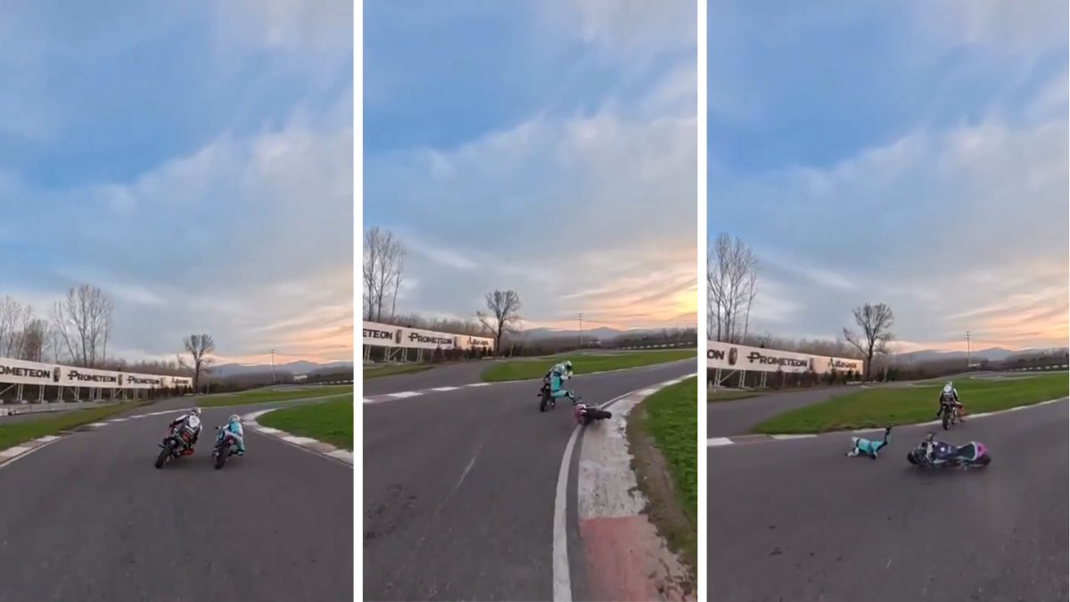 Pistte korkutan anlar! Şampiyon Toprak Razgatlıoğlu ile Zayn Sofuoğlu çarpıştı: "Toprak abim çarptı bana"