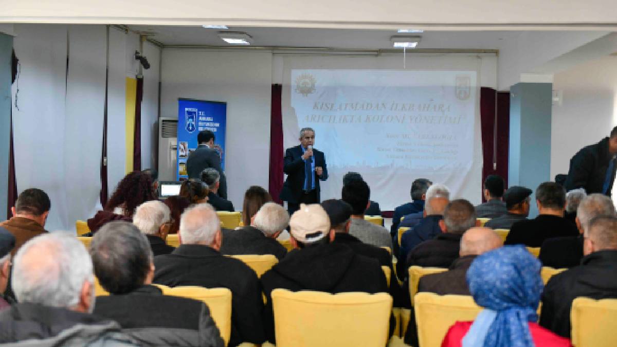 ABB’den “Kışlatmadan İlkbahara Arıcılıkta Koloni Yönetimi” eğitimi