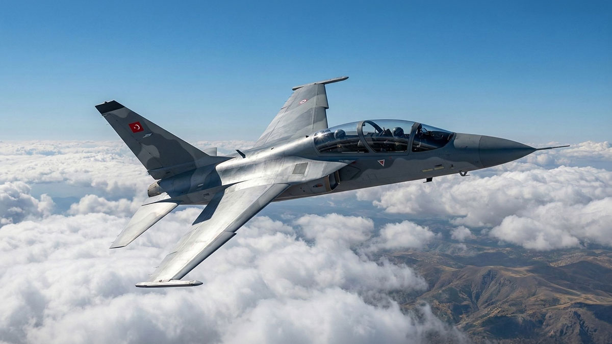 Gökyüzünde Türk imzası: HÜRJET! İspanyollar hayran kaldı