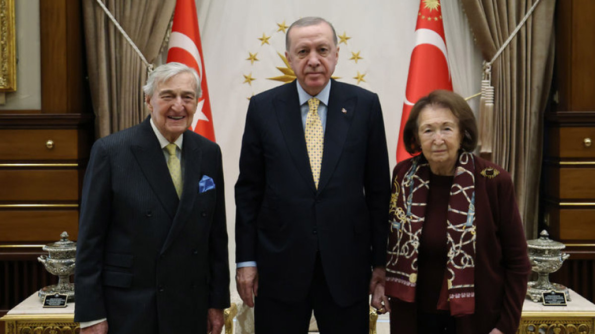 Erdoğan, Koç ve Arsel'i kabul etti