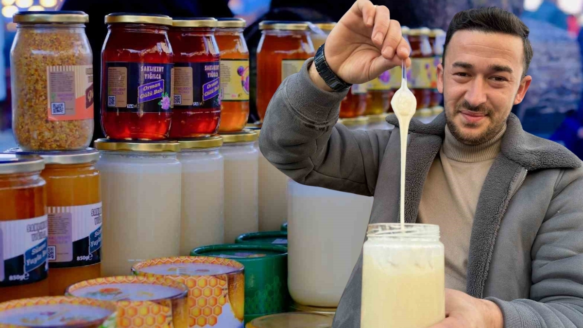 Rengini görenler inanamıyor, tadına bakan mest oluyor! Düzce’de üretiliyor, saf orman gülüyle yapılıyor