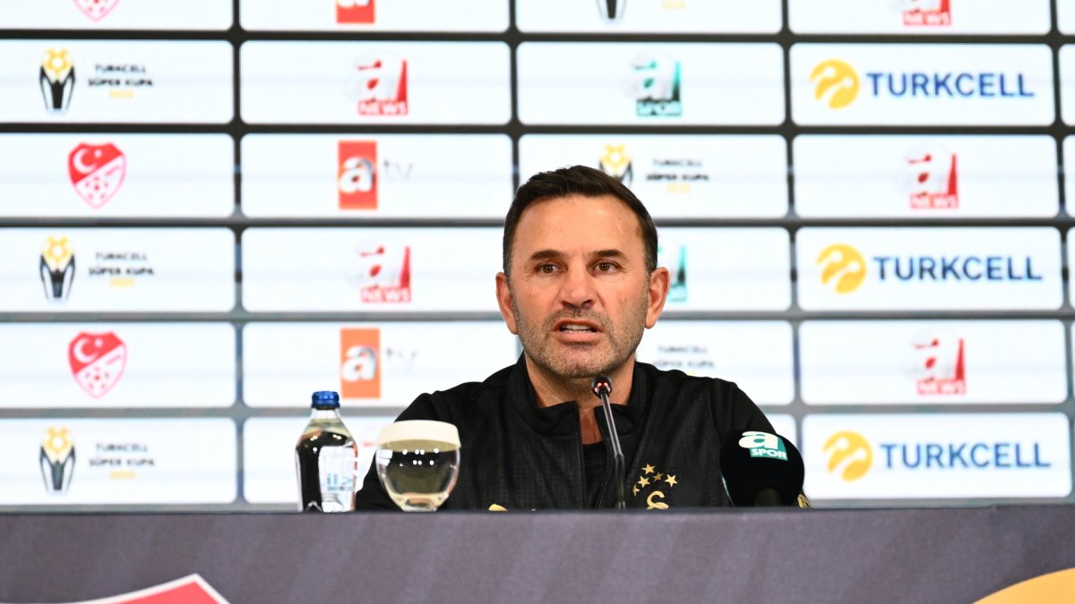 Galatasaray Teknik Direktörü Okan Buruk'tan final yorumu: Çok çekişmeli bir maç bizi bekliyor