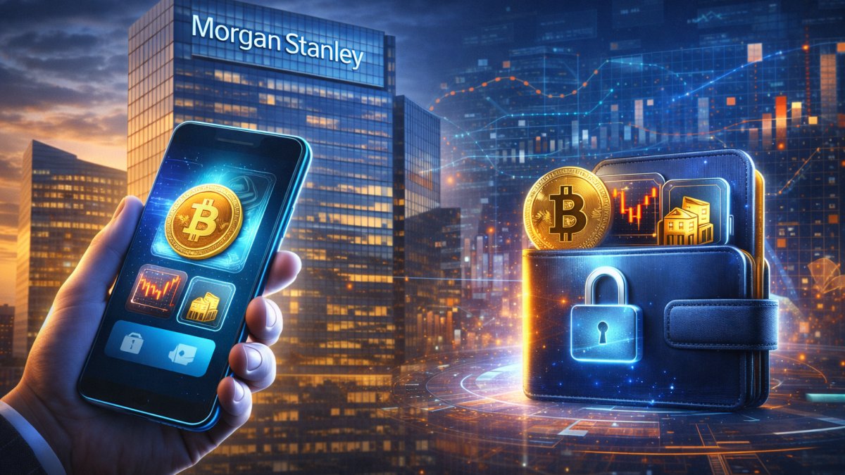 Morgan Stanley'den tokenize varlıklar için 'dijital cüzdan' hazırlığı
