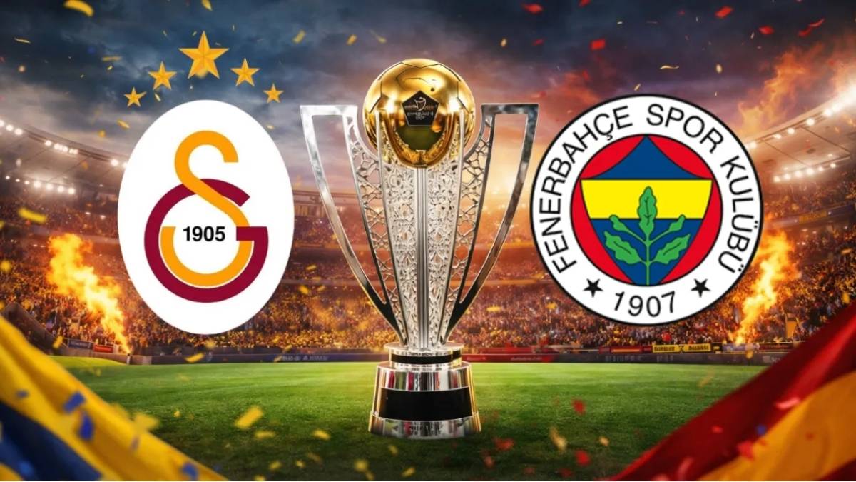 Süper Kupa maçı saat kaçta, hangi kanalda? Galatasaray – Fenerbahçe derbisinin saati değişti