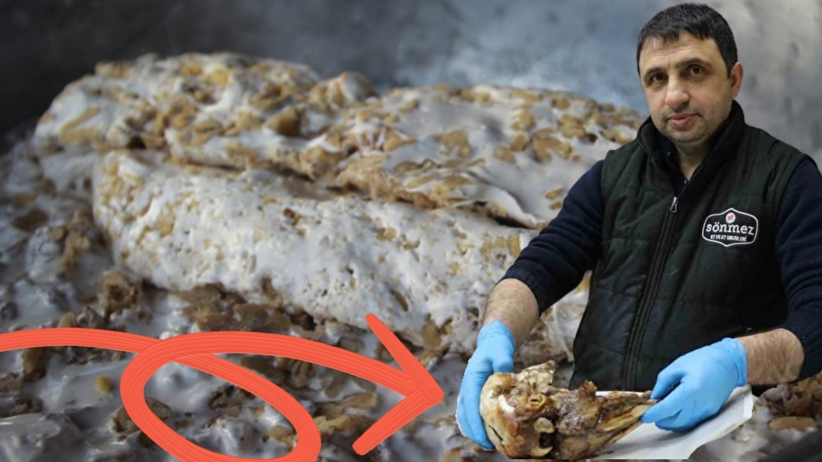 16 saatte pişiriliyor, enerji ve şifa kaynağı olarak biliniyor! Yöresel lezzet 300 liradan satılıyor