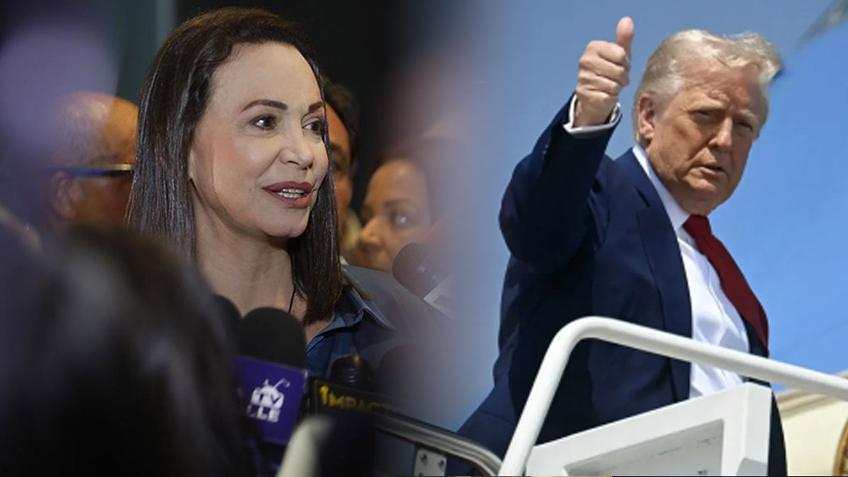 ABD Başkanı ödülü kendisinin hak ettiğini açıklamıştı: Machado Nobel'i Trump’a devretmek istiyor