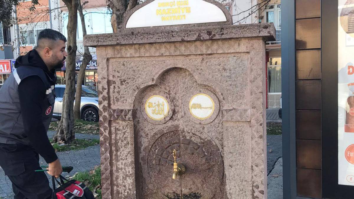 BASKİ hayrat çeşmelerine hayat veriyor