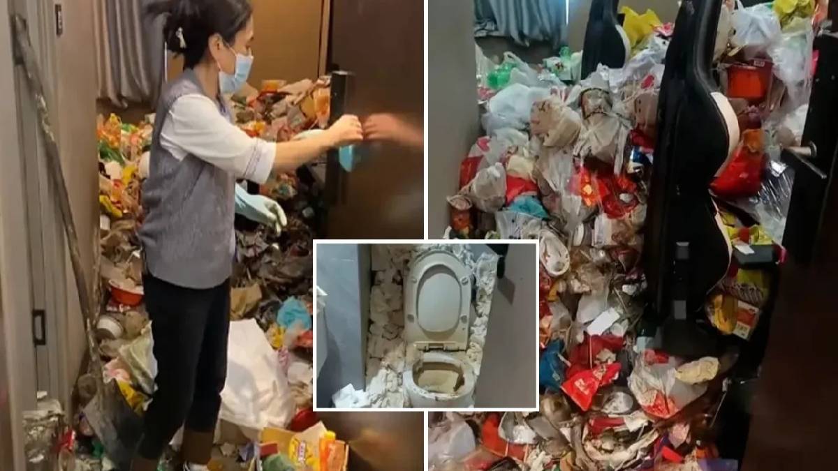 Otel odasını gören şoka giriyor! İki yıl kaldı, oyun bağımlısı genç arkasında çöp yığını bıraktı