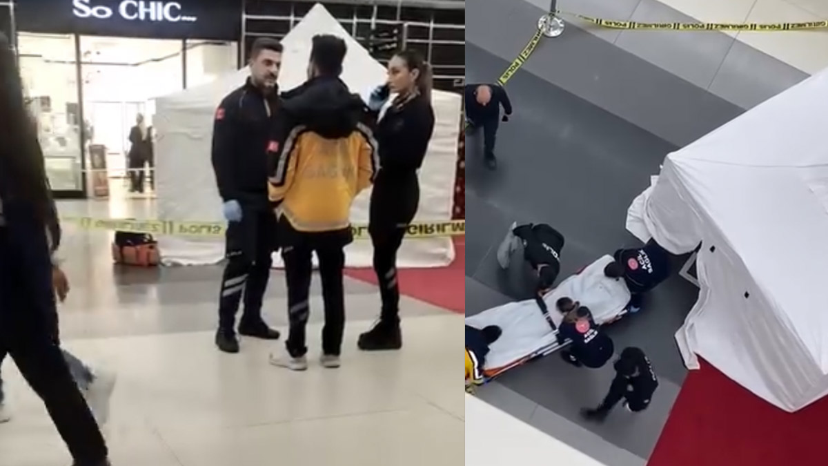 Şişli'de AVM'de korkunç olay! 2. kattan düşen genç adam hayatını kaybetti