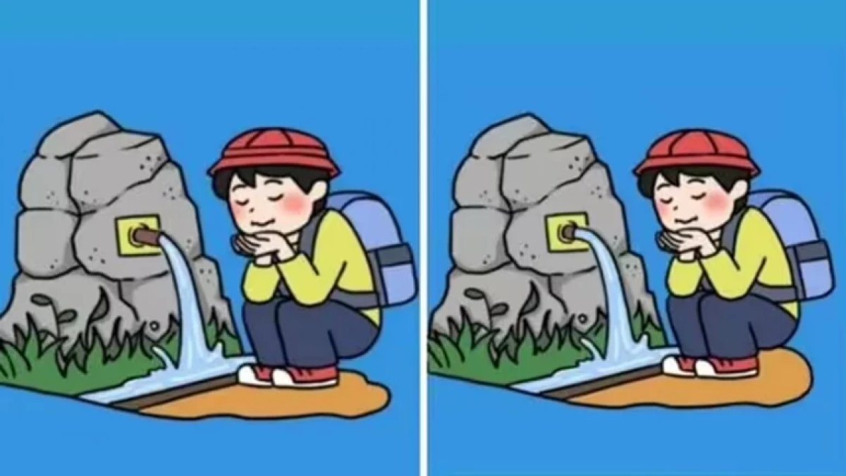 Sadece yüksek IQ'lular 8 saniyede seçebiliyor! İki resim arasındaki 3 farkı bulabilir misiniz?