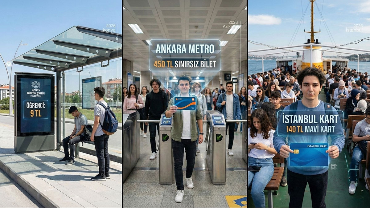 9 TL ile Türkiye'nin en ucuz belediye otobüsü öğrenci bileti o şehirde!