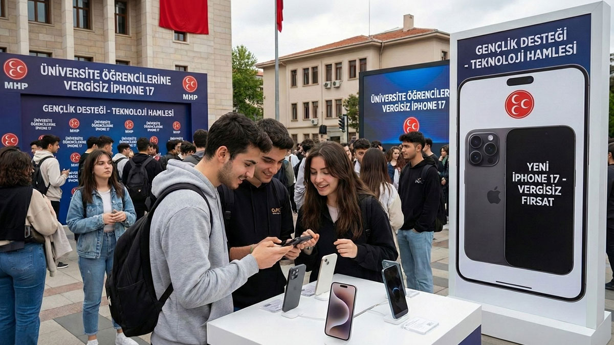 Üniversite öğrencilerine vergisiz iPhone 17 müjdesi!