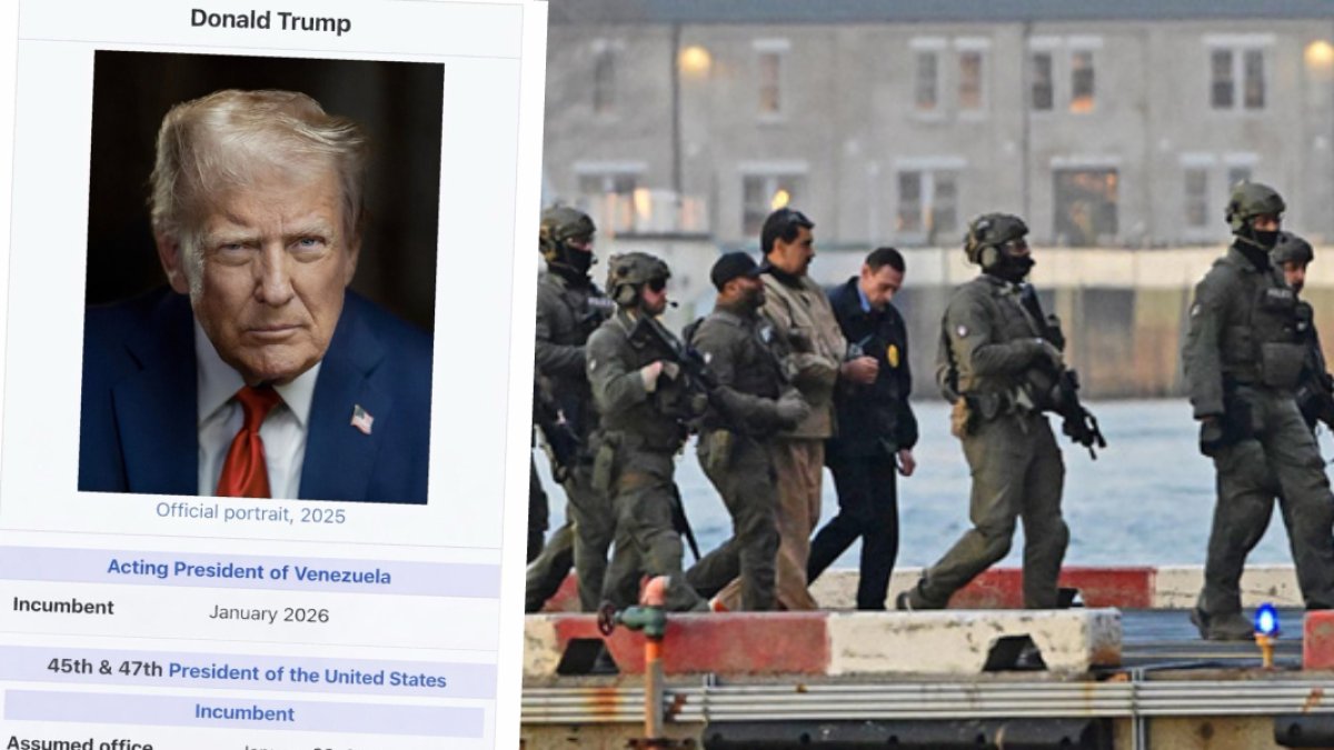 Trump kendisini “Venezuela Başkan Vekili” olarak paylaştı