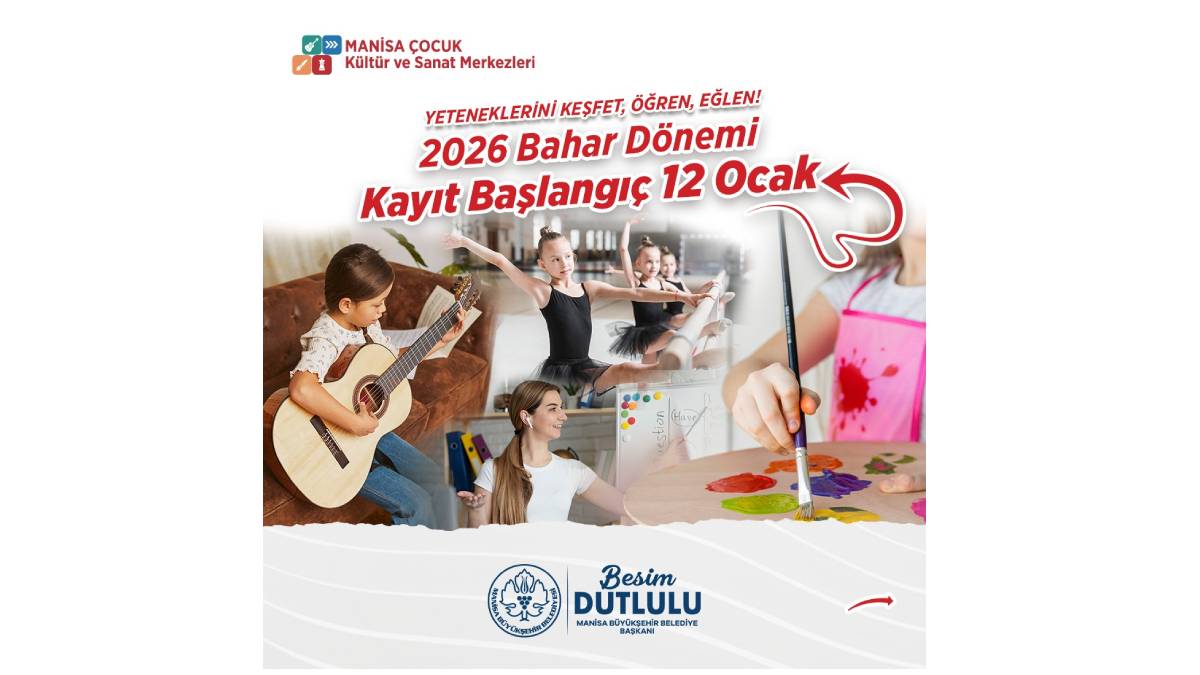 ÇKSM’lerde 2026 bahar dönemi kayıtları başladı
