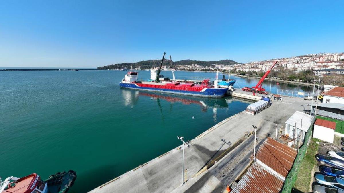 Kdz. Ereğli Belediye Limanı ithalat ve ihracat firmalarına nefes oluyor