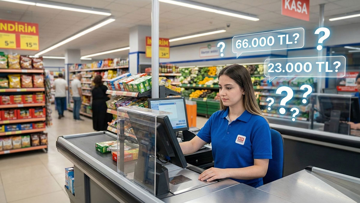 Market çalışanlarının maaşlarını duyan inanamadı! O liste ortalığı karıştırdı