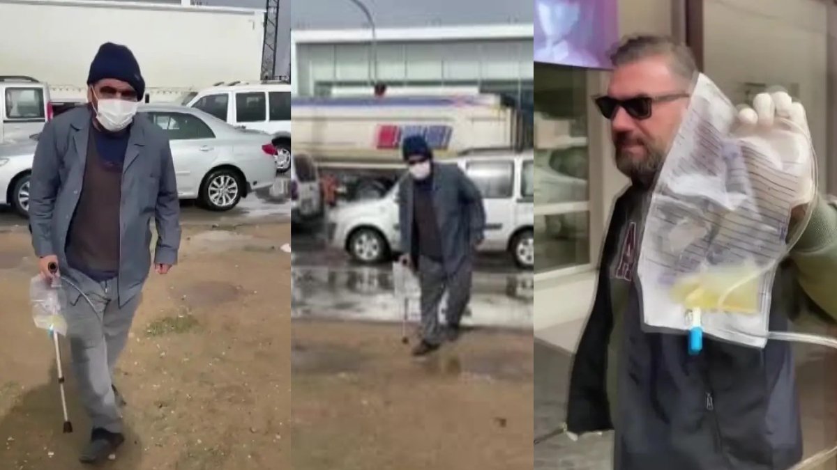 Dilencilik yöntemi pes dedirtti! Sondadan meyve suyu çıktı