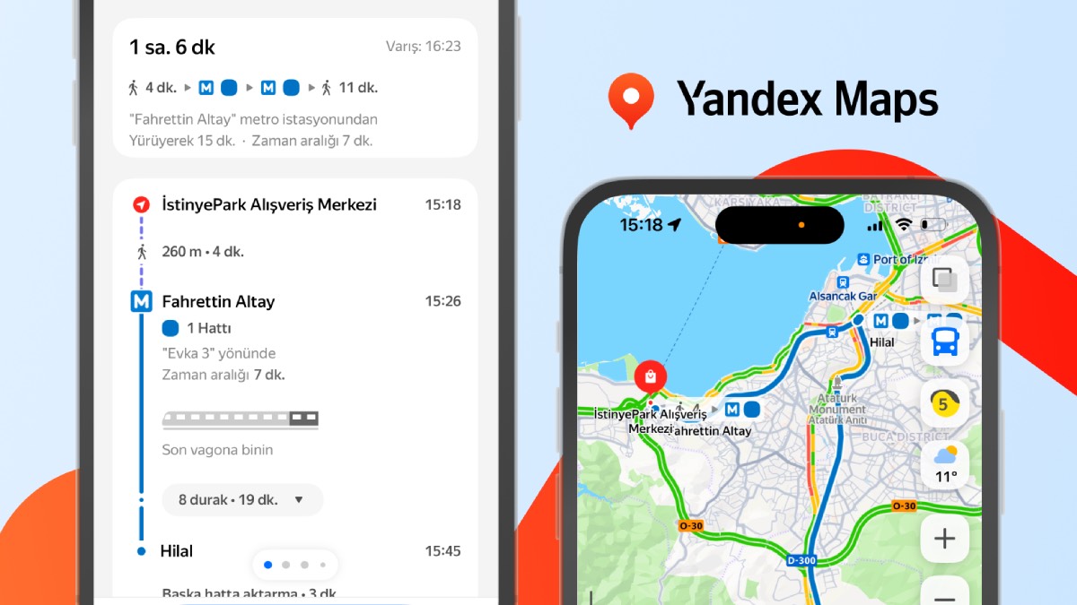 Yandex Maps, Ankara ve İzmir’de metro vagonu öneri özelliğini kullanıma sundu
