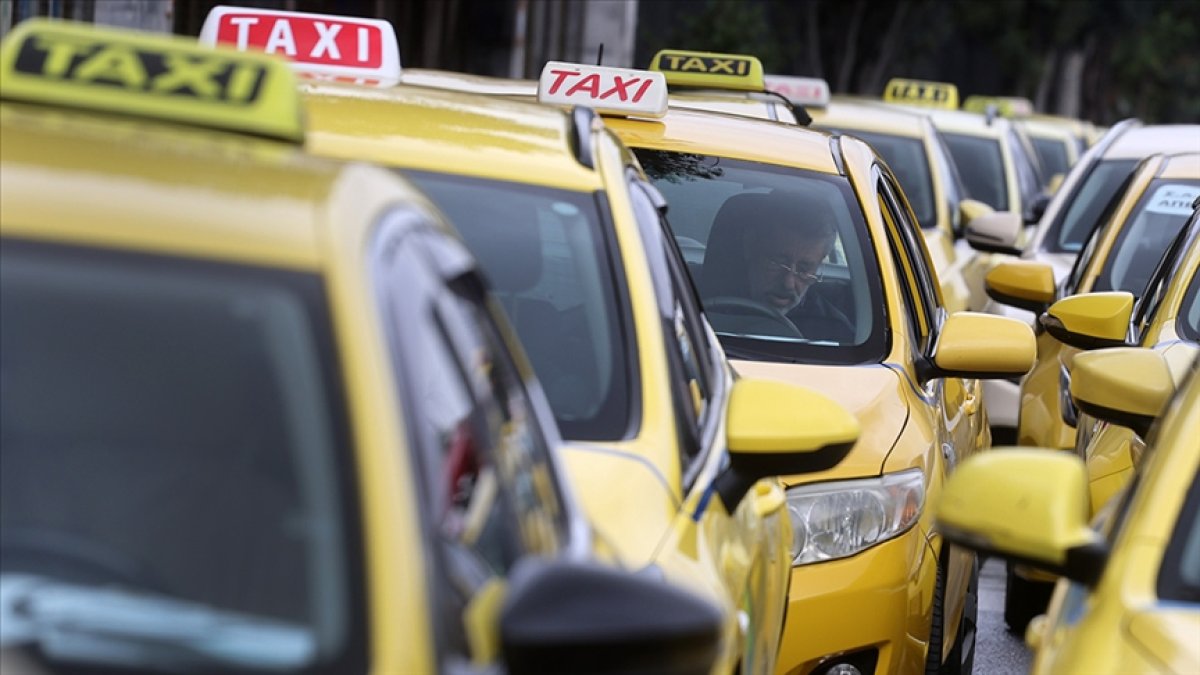 Komşuda taksiciler kontak kapattı: 48 saatlik dev grev başladı!