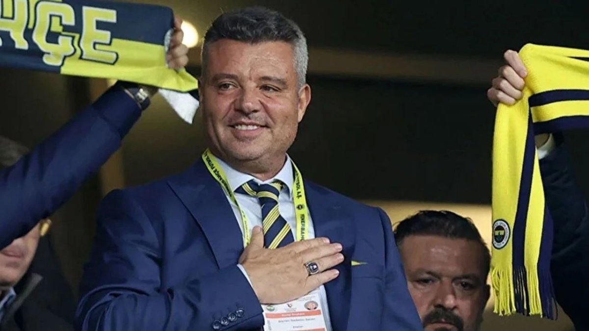 Fenerbahçe Başkanı Sadettin Saran'dan taraftara transfer müjdesi: Bugün yarın biter