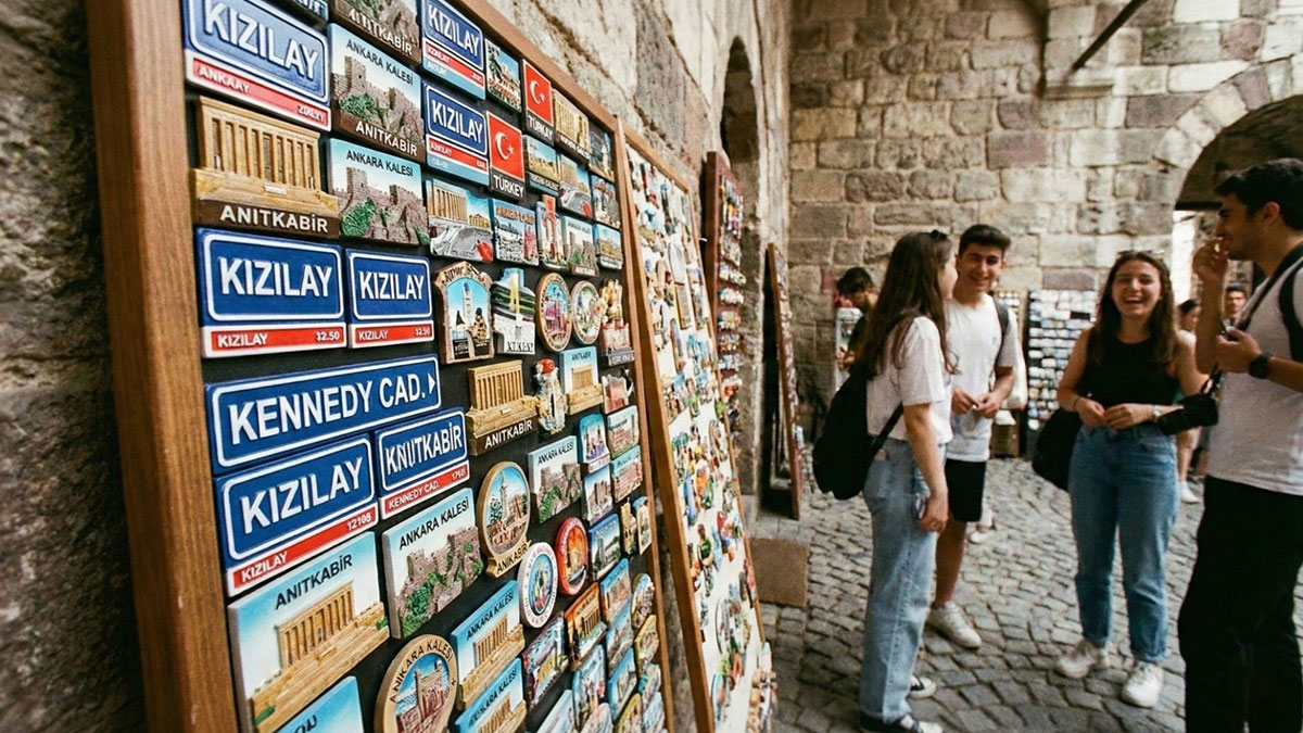 Selfie çekmekten yorulanlar artık tabelayı eve götürüyor!